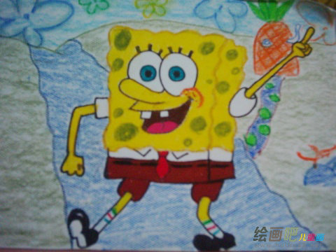 动漫人物简笔画：海绵宝宝简介