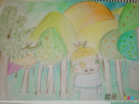 动漫人物简笔画：麦兜