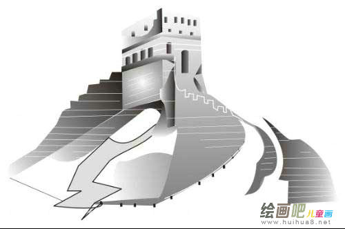 长城简笔画：长城文化特色