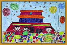 天安门简笔画：天安门广场的地理位置