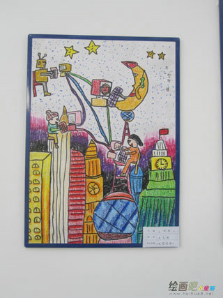 庆元旦儿童画