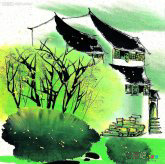 水彩画：写实风景画