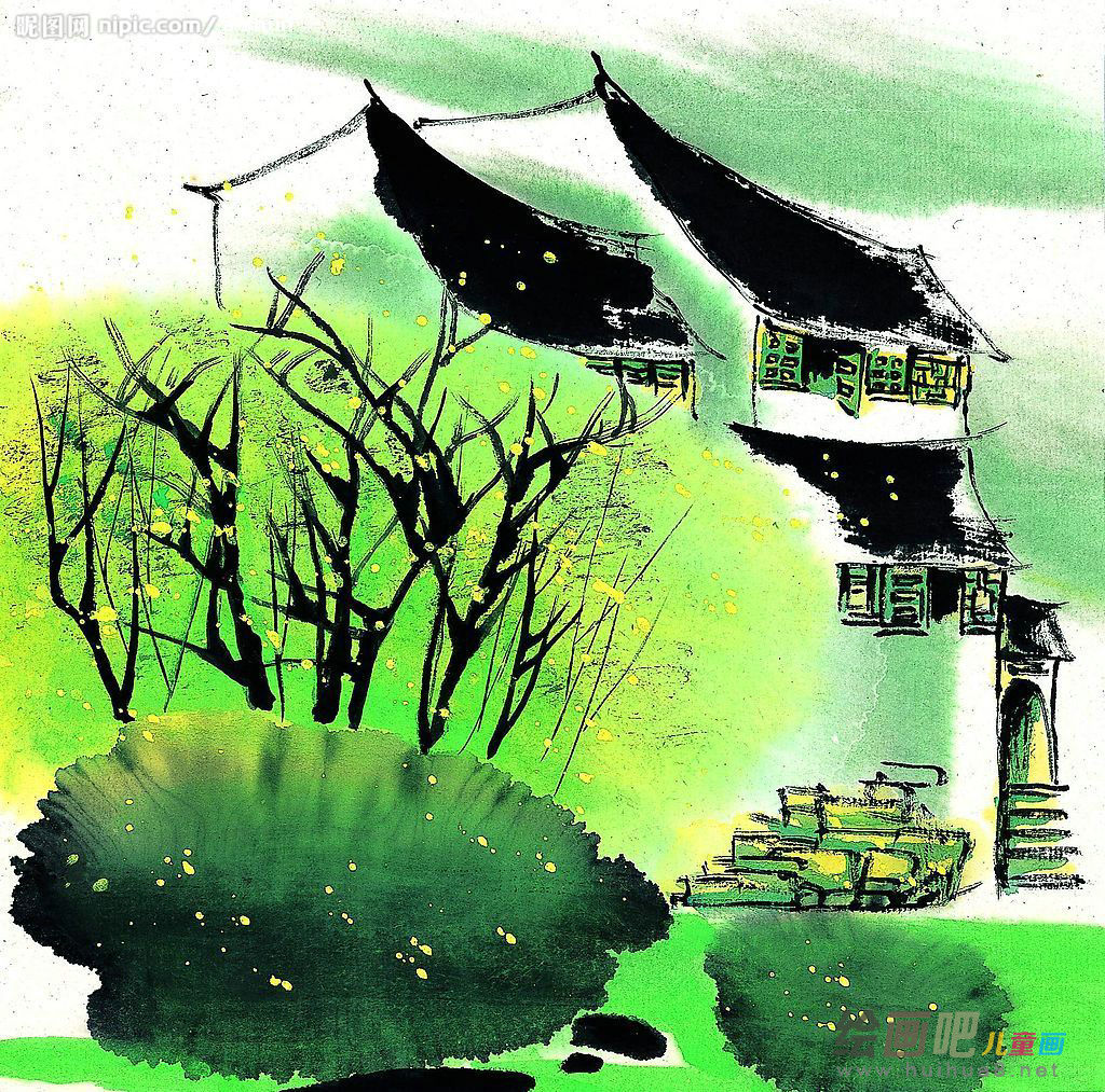 水彩画