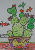 蜡笔画：油画棒技法运用