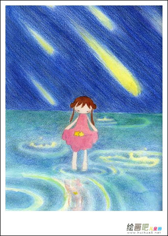 彩色铅笔画