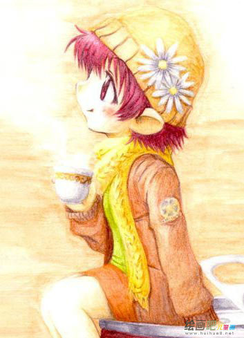 彩色铅笔画
