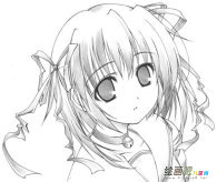 动漫铅笔画：素描形体的点、线、面