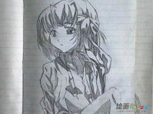 动漫铅笔画：素描转折与轮廓