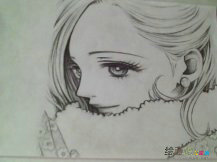 动漫铅笔画：素描与空间