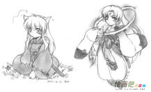 动漫铅笔画：基础素描的常用技法