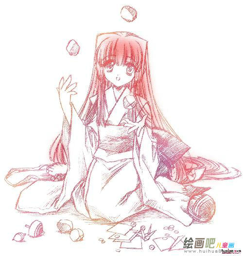 动漫铅笔画