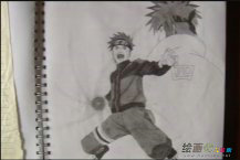 动漫铅笔画：素描脖子怎么画