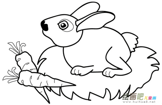 兔子简笔画