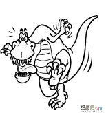 龙的简笔画：龙马负图的传说