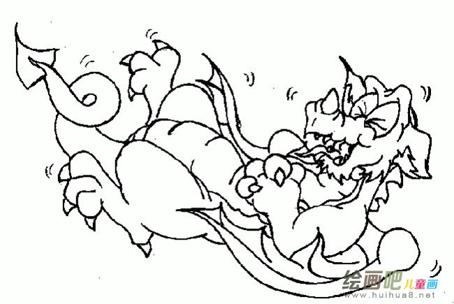 龙的简笔画