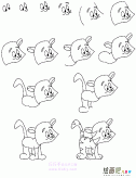老虎简笔画：老虎拜师