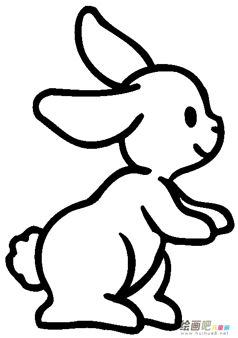 兔子简笔画