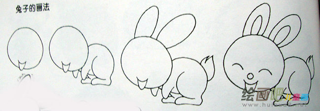 兔子简笔画