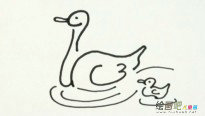 小鸭子简笔画