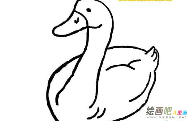 小鸭子简笔画