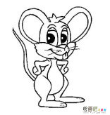 小老鼠简笔画：鼠的危害