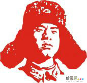 雷锋简笔画：为人民服务的楷模