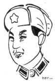 雷锋简笔画：可敬的“傻子”