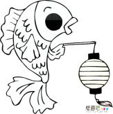 海洋生物简笔画：会爬树的鱼——弹涂鱼