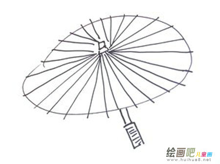 雨伞简笔画