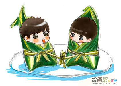 粽子简笔画