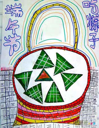 粽子简笔画