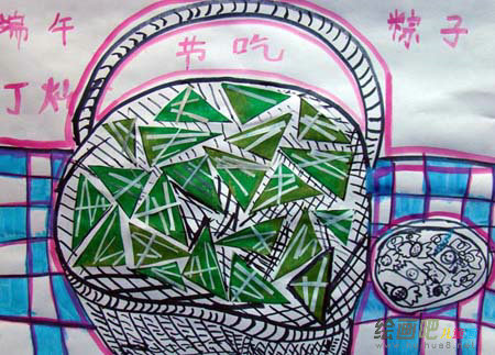 粽子简笔画