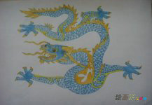 龙的简笔画：龙的简介