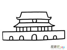 天安门简笔画：天安门的历史