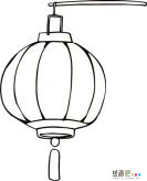 灯笼简笔画：中国灯笼简介