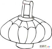 灯笼简笔画：灯笼的传说