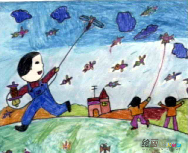 儿童画春天儿童画