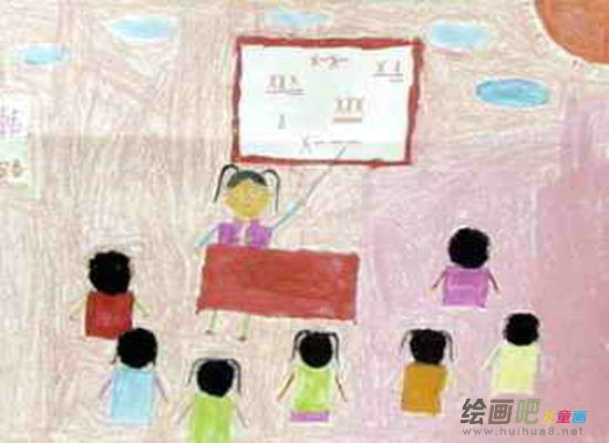 教师节儿童画