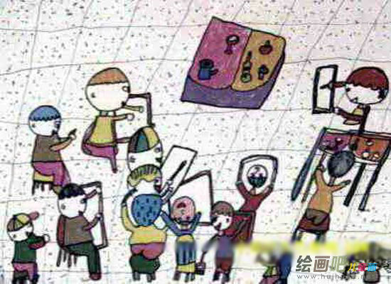 教师节儿童画