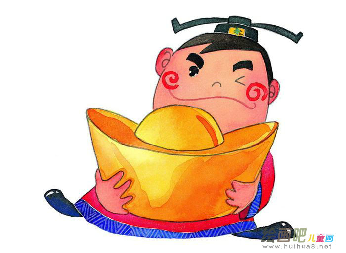 庆元旦儿童画