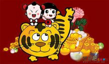 春节儿童画：年货的购买存放