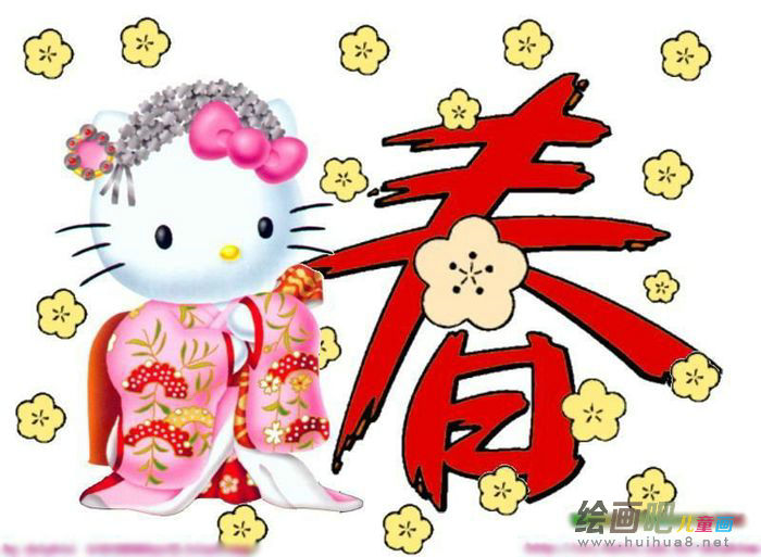 春节儿童画