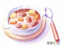 彩色铅笔画：彩色铅笔画的笔触