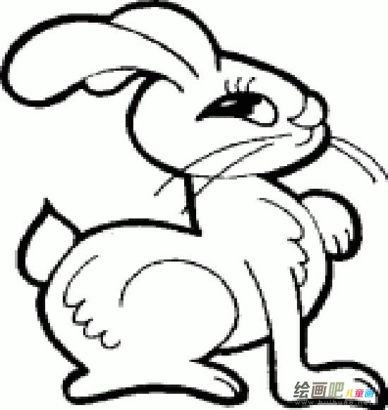 兔子简笔画