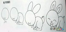 兔子简笔画：向兔子学习