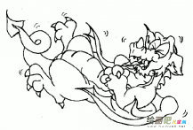 龙的简笔画：我心中的龙