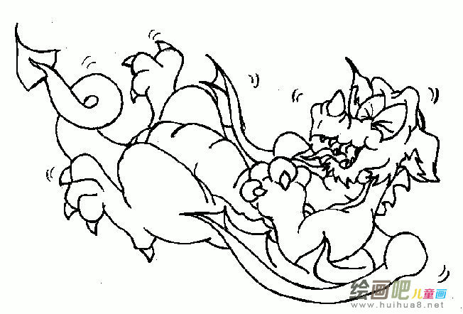 龙的简笔画