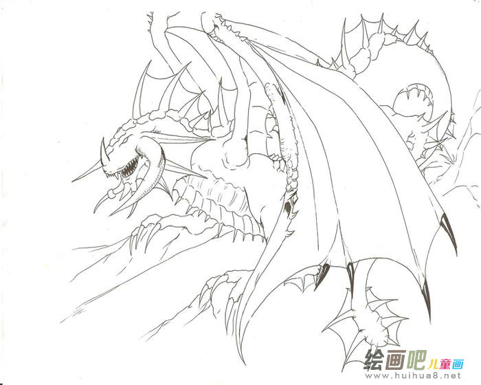 龙的简笔画
