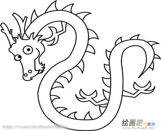 龙的简笔画