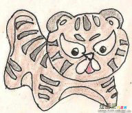老虎简笔画：老虎的“遗产”